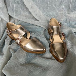 Nine West Rose Gold "Drop Let Go" Mary Jane